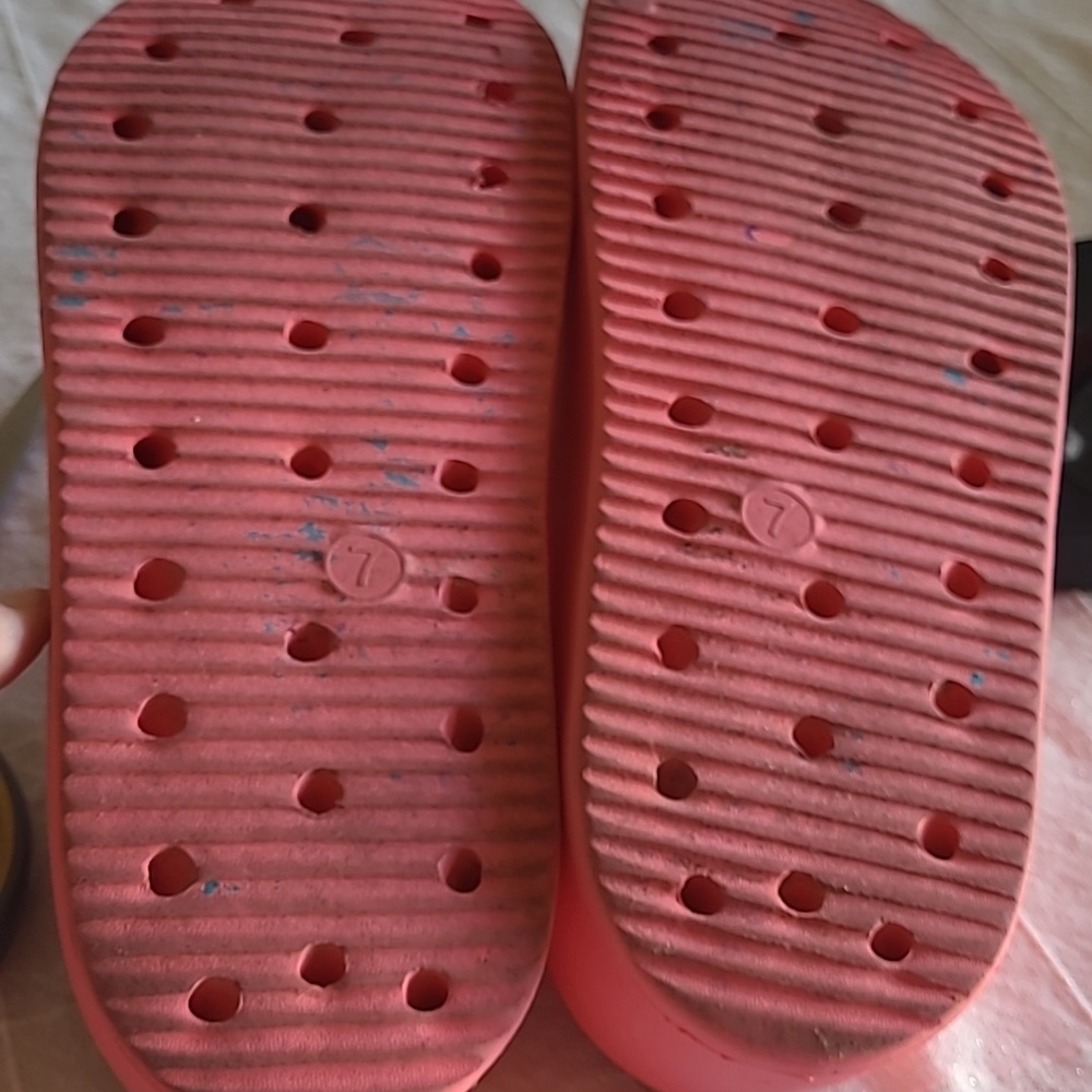Pink Slide Sandals - Women's Comfort Slides - Picture 6 of 6